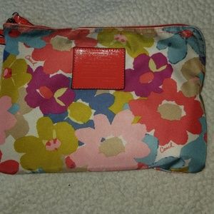 NWT foldable Coach nylon tote